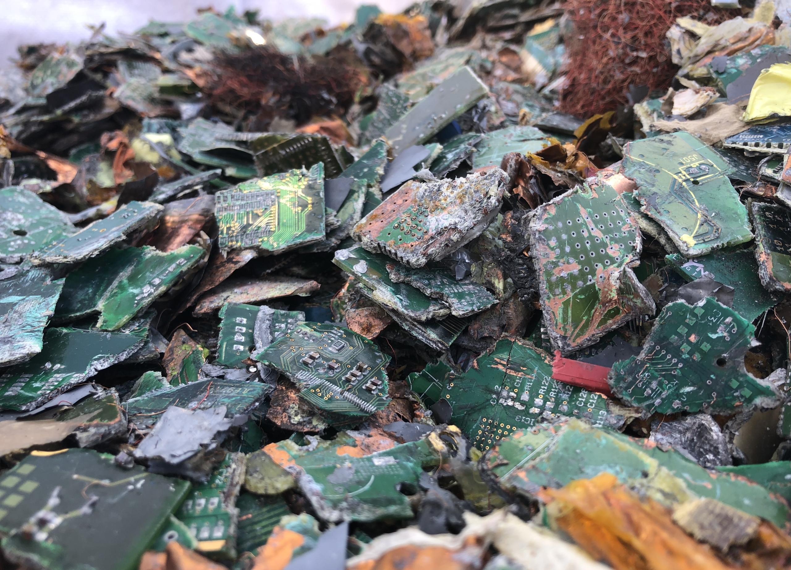 Materials produced – circuit boards